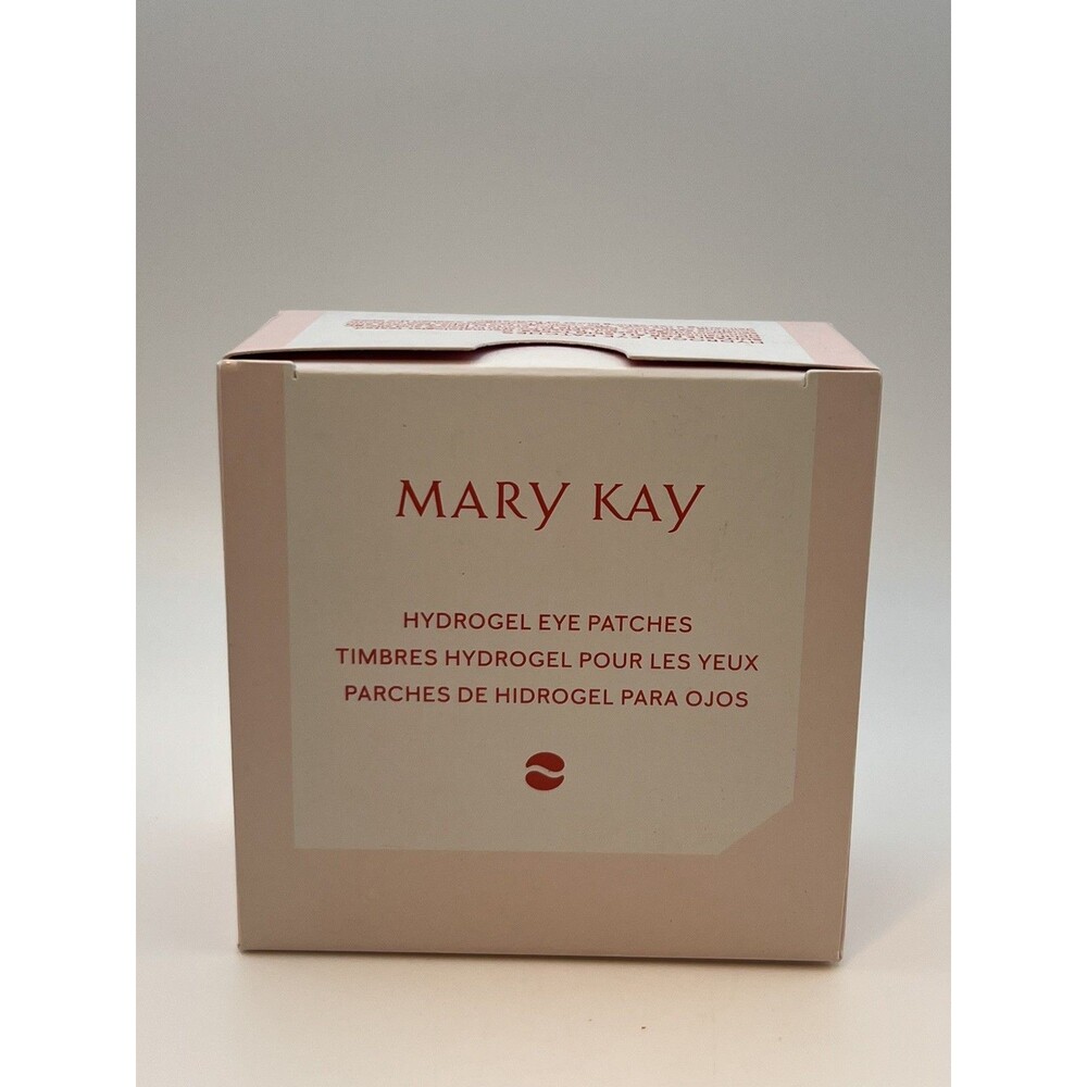 Mary Kay Hydrogel Eye Patches 30 Pairs 3.5 oz 100g Pink Eye Mask NEW IN BOX
